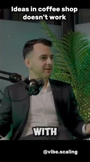 coffee shop ideas doesn't work @Vibe.Scaling #shorts #podcast