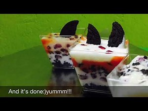 Layered Oreo Desert ||cooking Without Fire ||oreo Desert||by Jaf||
