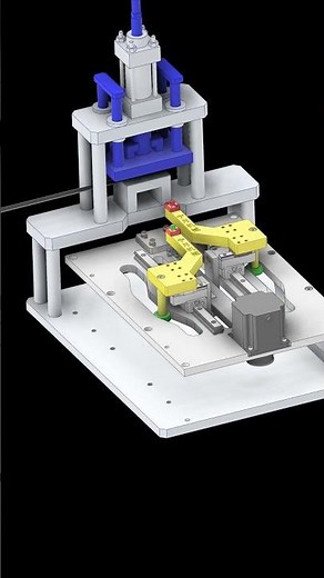 Dual station alternate feeding #mechanism #3dprinting #machine #solidworks #simulation