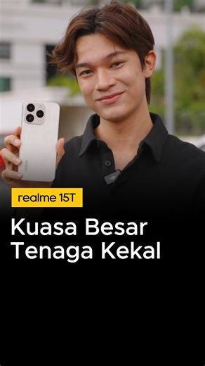 5.5K views · 140 reactions | No more battery stress, no more ‘low power mode’ panic  The realme 15T is here to keep your day running strong,from sunrise scrolls to midnight binge sessions ⚡ Launch on October 30th. #realme15T #realme15Series #realmeMY #comingsoon | realme | Facebook