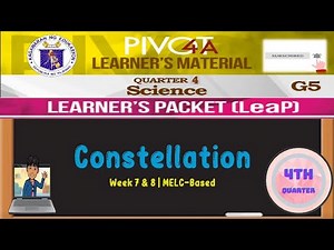 SCIENCE 5 | CONSTELLATION | REVISED CURRICULUM | MATATAG CURRICULUM