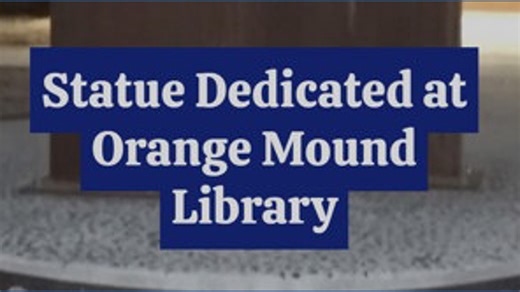 Statue dedicated at Orange Mound Library