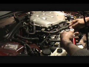 INSTALLING ENGINE DAMPER IN A G35 HOW TO.wmv