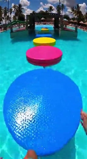 Don't Blink! 😱 Ultimate Pool Challenge #pov #viral #fun #waterpark