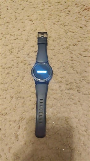 Samsung Gear S3 Frontier Startup and Shutdown
