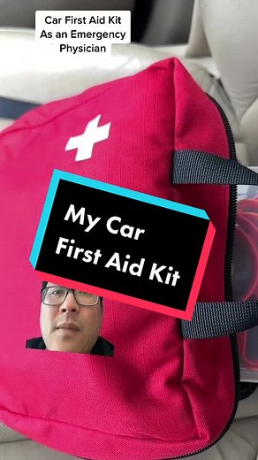Car First Aid Kit Essentials by an Emergency Physician