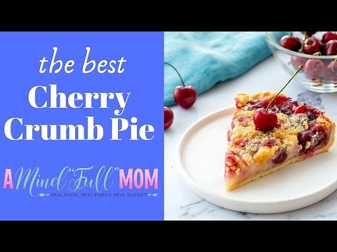 Cherry Crumb Pie