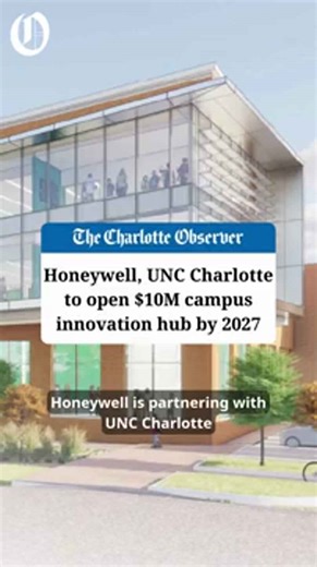 Honeywell, UNC Charlotte to open $10M learning hub