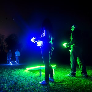 Watch GlowCity light up bean bags on Amazon Live