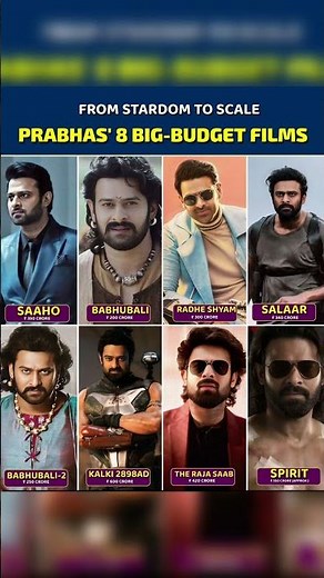 PRABHAS: The Only Indian Superstar Who Redefined Big-Budget Cinema|From Baahubali to Kalki 2898 AD 🔥