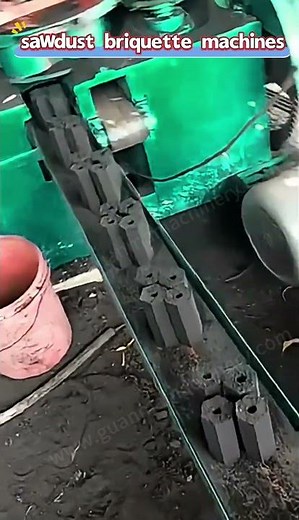 Do you know the process of making sawdust briquettes?#sawdustbriquettesmaking #charcoalbriquettes