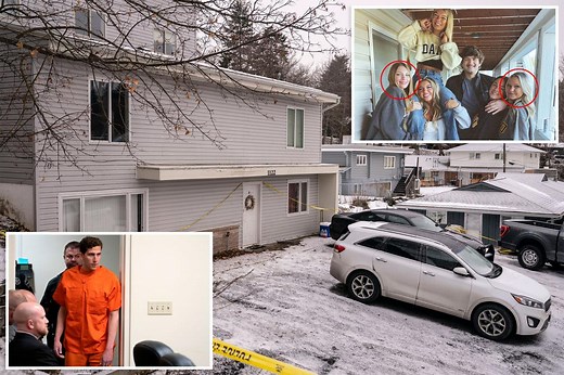 Video outside of house where Idaho college students were brutally murdered