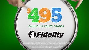 Drumroll, please: At Fidelity, trades are just $4.95 per online U.S. equity. | Fidelity Investments