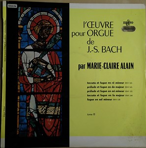 Marie-Claire Alain - J. S. Bach - L'Oeuvre Pour Orgue De J. S. Bach