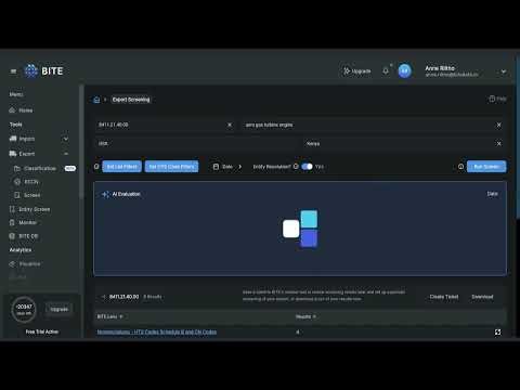 BITE's Export Workflow