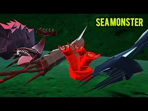 Sand Death Worm, God of Black Worm, SCP 3700, Bone Shark Sea Monster Size Comparison