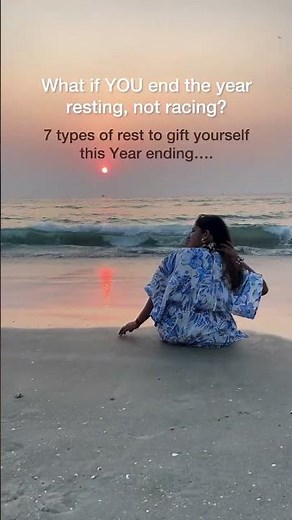 There are 7 different types of rest, and most of us are missing more than one 🤍