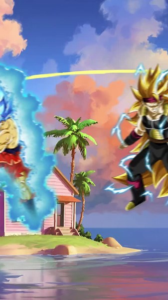 Goku vs Bardock: Ultimate Transformation Edits