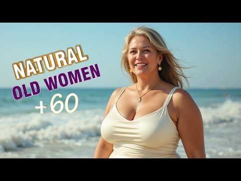 Natural Older Women Over 50 – Age-Defying Style: The Asymmetrical Neck Wrap Low Back Dress