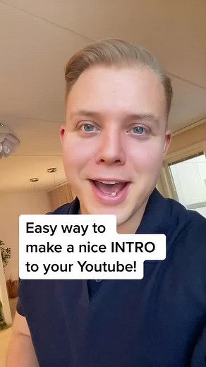 Easy way to make a nice INTRO to your Youtube videos #socialmediatips #contentcreatortips #socialmediahacks #youtuber #canva #canvahacks #freelancingtips #multiplestreamsofincome2022 #sidegig #sidehustle2022