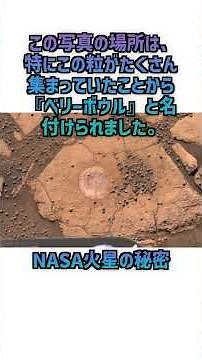 NASA火星の秘密 謎の球体 ヤバイ発見