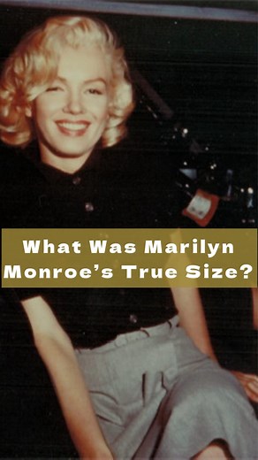 What was Marilyn Monroe’s true size? This is one of the questions most often asked about Marilyn. The general public wants to know: Was she plus sized? (Denoting or relating to clothes of a size larger than those found in standard ranges.) The answer to that question is unquestionably no. While her weight varied throughout her life, (like most people), available documentation verifies Marilyn’s height and weight at several different times during her life, and her first modeling contract verifies