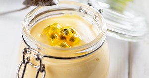 Mousse aux fruits de la passion