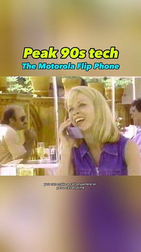 The History Source | Do you remember the Motorola flip phone? The Motorola MicroTAC flip phone was one of the 90s most iconic phone designs. It was a... | Instagram