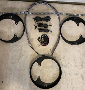 2015-2026  Polaris Slingshot RGBW Flow Series LED Wheel Ring Lights Ki