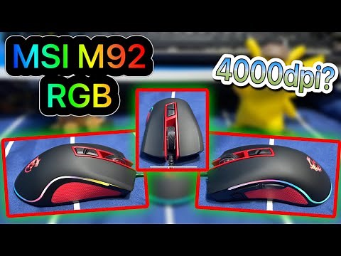 MSI M92 RGB Gaming Mouse