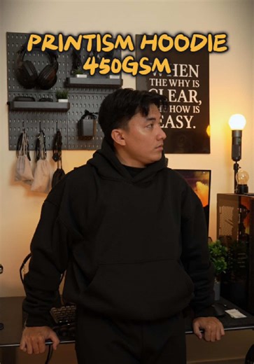 Printism Black Hoodie: A Streetwear Essential