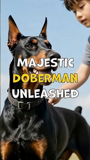 Doberman pinscher - One Of The Most Intelligent Dog #youtubeshorts #doberman