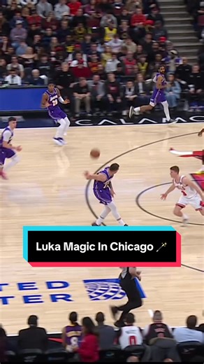 Luka Doncic's Perfect Behind-the-Back Pass in Transition