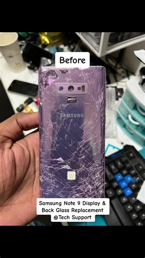 Samsung Note 9 Display and Back Glass Replacement Guide