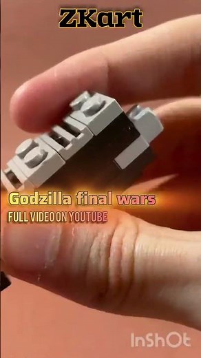 Godzilla final wars in Lego ￼￼