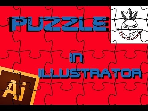 Illustrator Tutorial - Puzzle erstellen