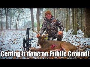 Public Land CROSSBOW Buck!