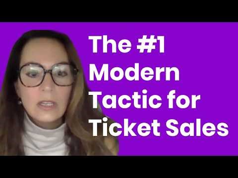 The Number 1 Tactic for Ticket Sales | Stage-Tested: Real-World Lessons in Theater Promotion Clip