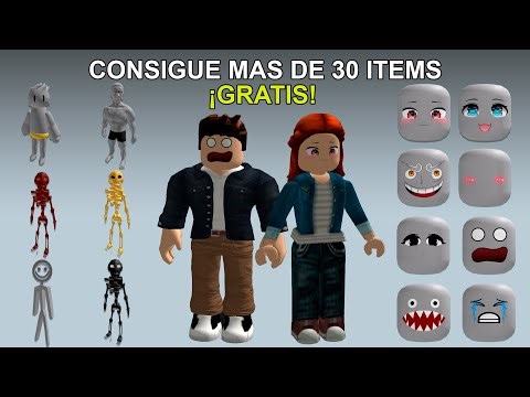 CONSIGUE MAS DE 30 ITEMS GRATIS EN ROBLOX | 25 DE AGOSTO 2023