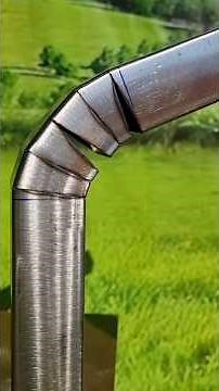 Tips for those who don't know how to make a 90 degree bend on a 50mm x 50mm square pipe #technique