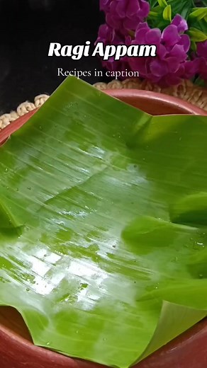 Healthy Ragi Appam Recipe with Coconut