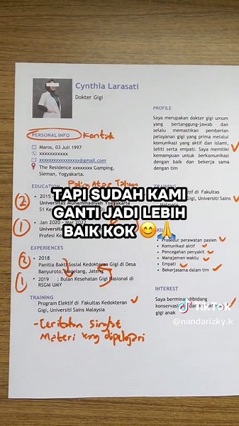 Panduan Lengkap CV Dokter Gigi untuk Fresh Graduate