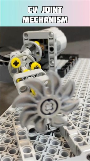 LEGO Technic Cv Joint Mechanism #lego #legotechnic #mechanism