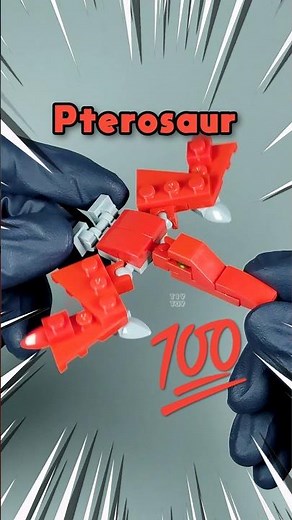 🦖 DON"T Miss this MINI Pterosaur LEGO Build! Micro Dino MOC Tutorial