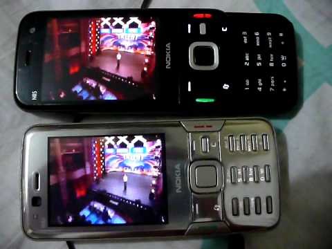 Nokia N82 vs N85 video playback test review