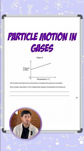 GCSE Exam Question: Exam Question | Particle Motion In Gases