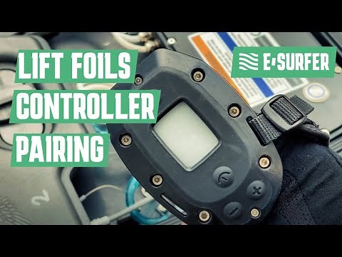How to pair the Lift Foils eFoil hand controller