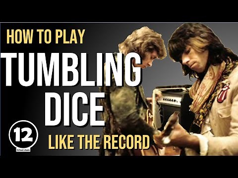 Tumbling Dice - Rolling Stones | Guitar Lesson