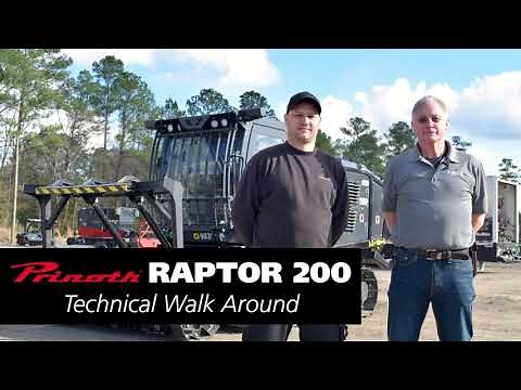 Prinoth Raptor 200 Technical Walk Around With Marcel & Jon