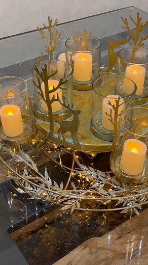 Time to get creative! Let's make our own DIY Christmas table centrepiece and add a festive sparkle to our festive celebrations. All items can be purchased in store | Housing Units